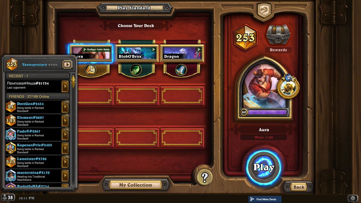 Started playing #Hearthstone again a week ago after a pretty long break, and I can't believe I'm saying this, but I'm really enjoying the game again and climbed quite a bit in short time..
Can't wait for the next expansion and beyond, it looks very promising🔥Hoping it delivers🙏