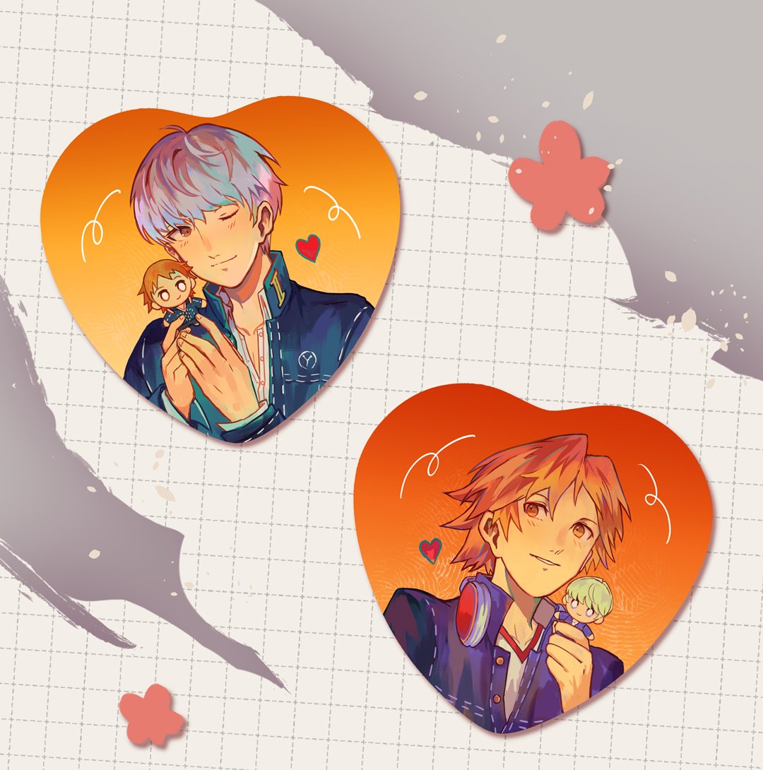 POs are open for <a href="/SouyoMerchbox/">Be My Escape: Souyo Merch Box | PREORDERS OPEN!</a>! here's some of the merch i drew for it💛🧡thanks for having me!