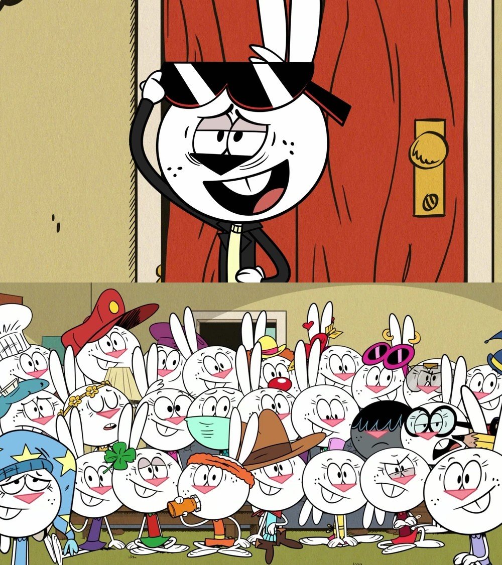Trijosh1's tweet photo. Happy 8th Anniversary to "White Hare"! This is what the show was originally going to be.
#TheLoudHouse #TheLoudHouse10 #YearOfLoud #WhiteHare #ChrisSavino #ViolaineBriat #KarenMalach #CollinDean #CristinaPucelli @DelisleGre27626 @Chrissy_Cannone @BlairDinucci #AltaraMichelle https://t.co/Ol4laY11zu