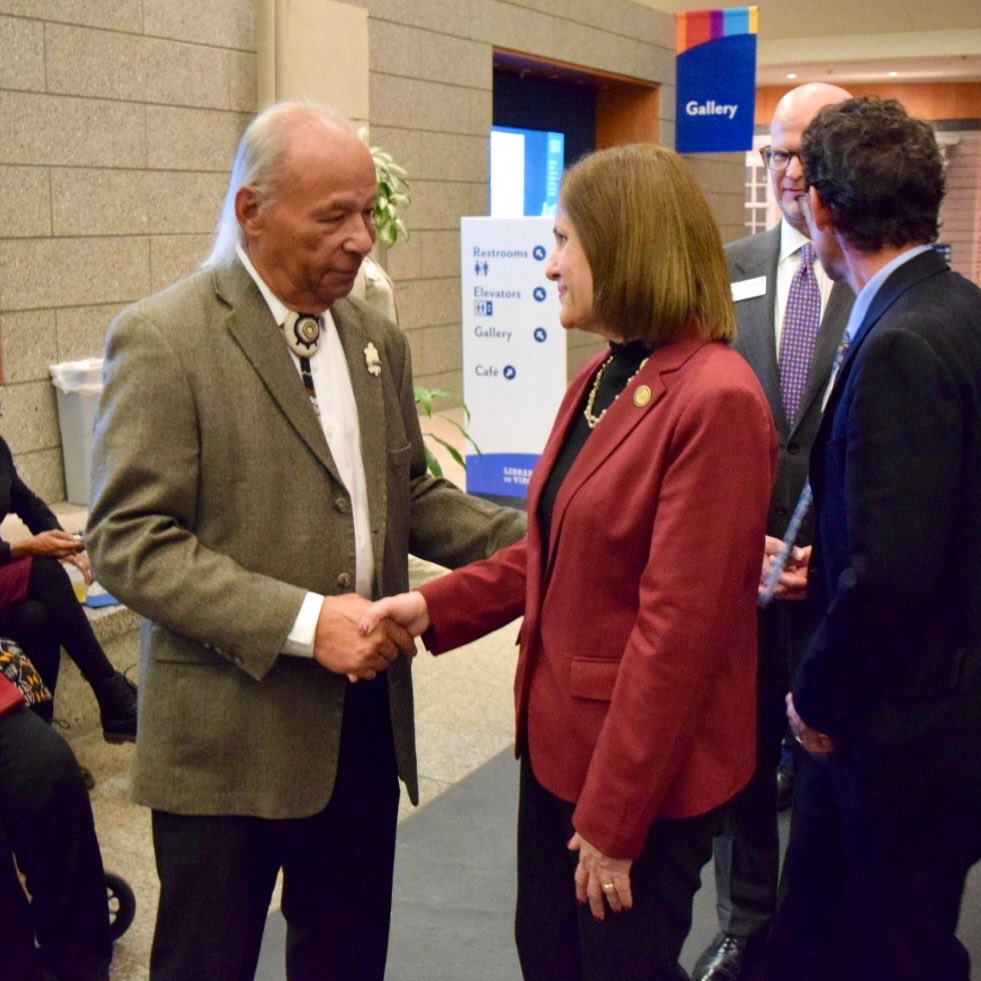 It was an honor to speak alongside Chief Stephen Adkins of the Chickahominy Tribe at the Library of Virginia. As stewards of Virginia’s history, our museums honor the people and moments whose contributions have defined the social and cultural fabric of the Commonwealth.