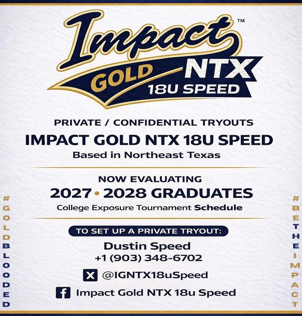 Impact Gold NTX 18u Speed tweet media
