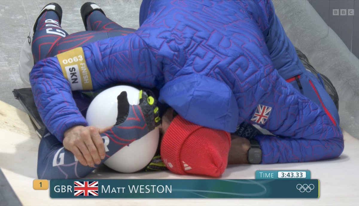 DOPreston's tweet image. You little beauty!!! GOLD!!! #TeamGB 🇬🇧
#MilanoCortinaOlympics2026