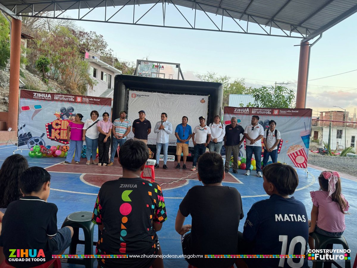 Brisas del Mar se llenó de risas y energía. 🎬✨

Decenas de zankitas disfrutaron de una jornada especial pensada para ellas, creando recuerdos que quedarán en el corazón.

#CiudadDeTodos
#ConstruyendoFuturo
#DesarrolloSocialYHumano