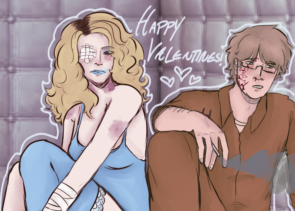 seven9s10s's tweet photo. my half of the exchange for valentines, #OutlastEvents, a gift for @CGENE_ !!! hope the wait was worth it! https://t.co/KwzLRXJ8kB
