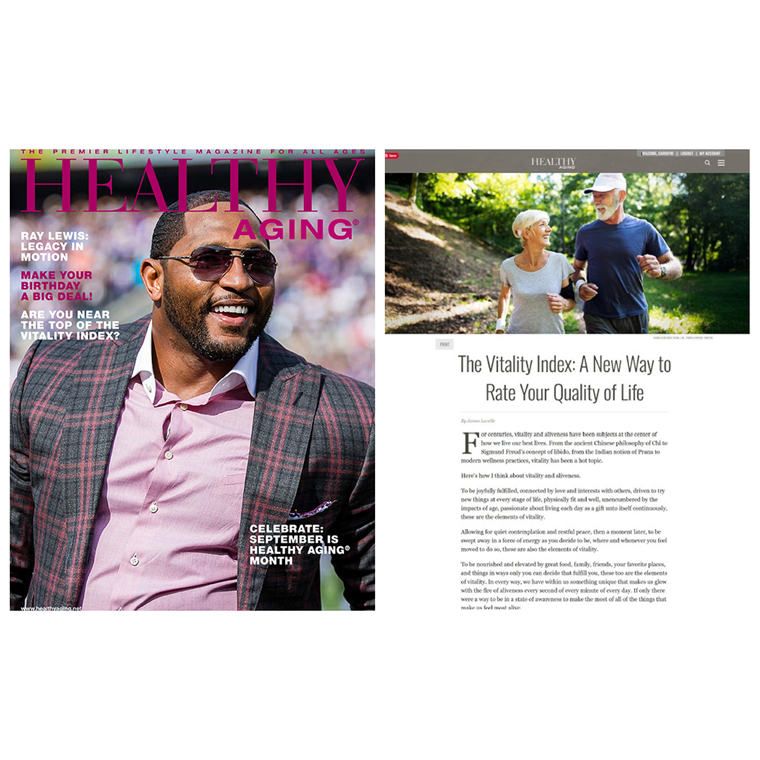 healthyagingnet's tweet image. What factors determine your vitality? Author James Lavelle suggests you can rate your vitality with a simple index that he created. Read about it in the latest issue of Healthy Aging Magazine. tinyurl.com/2tzs3v3h #HealthyAging #HealthyAgingTips #vitality