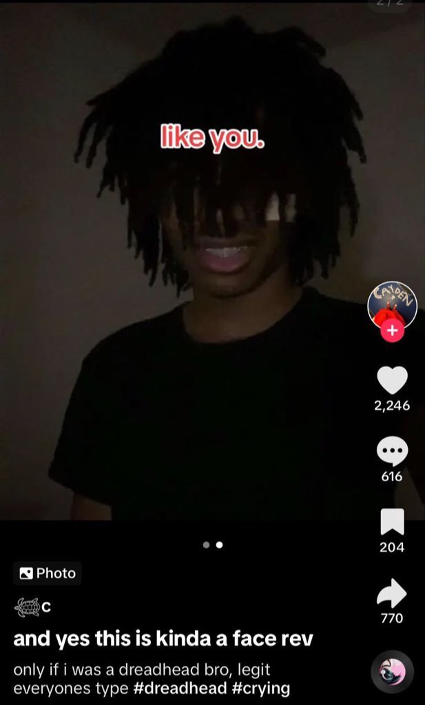 KingLohengramm's tweet image. #dreadhead #crying #biologicallydefeated