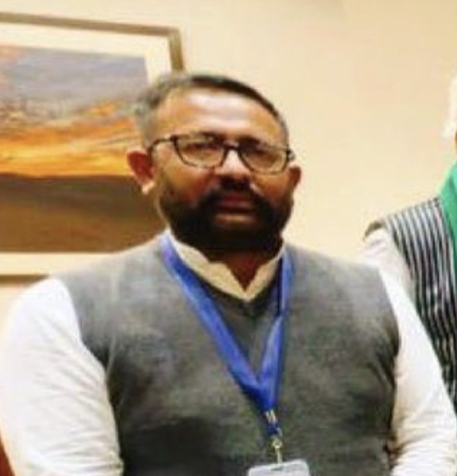 You forgot his details! He has vast experience in protest!