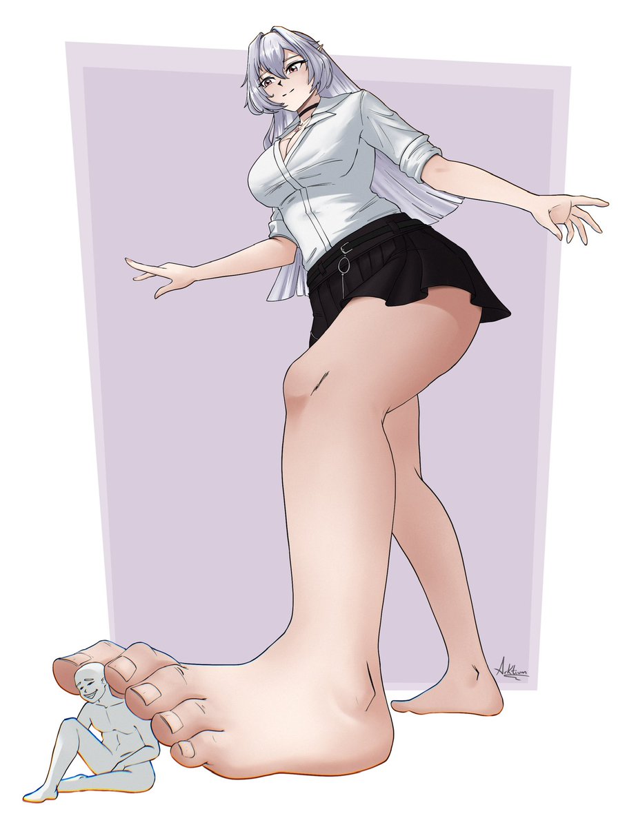 Commission done!! After a few weeks I completed!! 

She is <a href="/lordyip0h_west/">sardines732🔞</a> OC!! Loved doing her in this perspective!! 

Hope we can keep work together! 

#giantess #gts