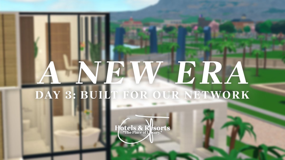 Day 3 of "A New Era" is now live.

Introducing our Hotel Partnership Program — a structured tier-based model enabling selected Bloxburg hotel locations to join the CT Hotels &amp; Resorts hotel chain through flexible, agreement-based partnerships.

Watch now:
youtu.be/SMBsyCQlrbA
