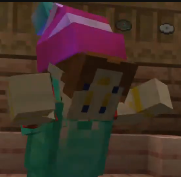 Turret093's tweet photo. I've been banging my head against a wall trying to get my vtuber model working, I'll be so real I am struggling to make it function. But I SHALL PERSIST

Here have an image of me dancing in minecraft. https://t.co/GH8WhaxuFX