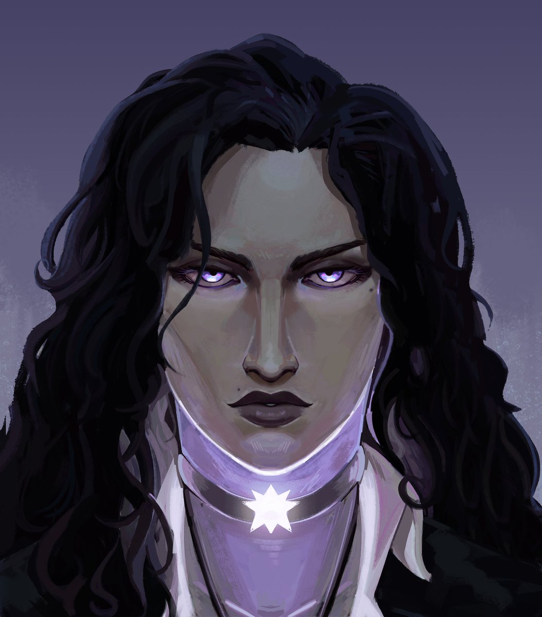 Geralt and Yennefer portraits I drew last year as reference guides for pixel art
#thewitcher