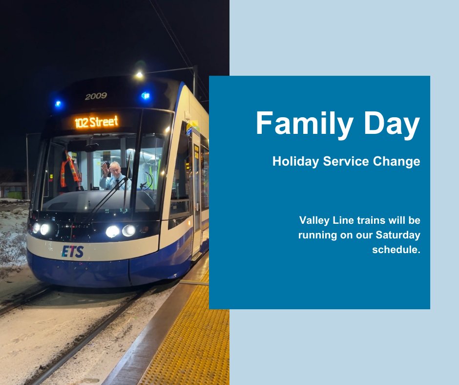 Valley Line Southeast LRT tweet media