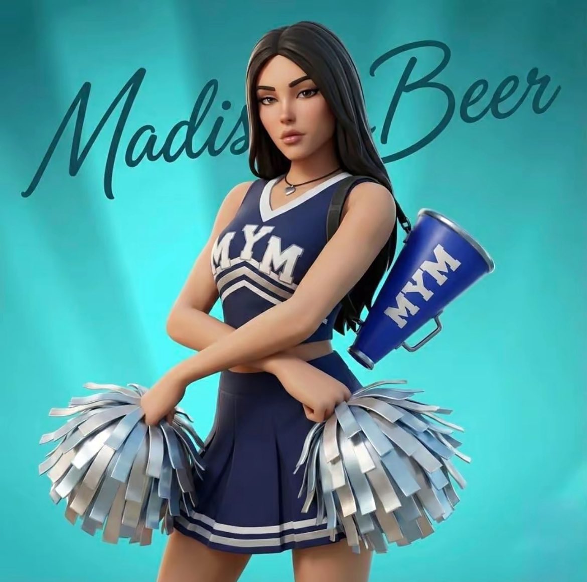 madisonsbeerbr's tweet image. QUEREMOS! Após os pedidos por uma skin de Madison Beer no Fortnite, um fã desenvolveu um concept inspirado em “Make You Mine”.