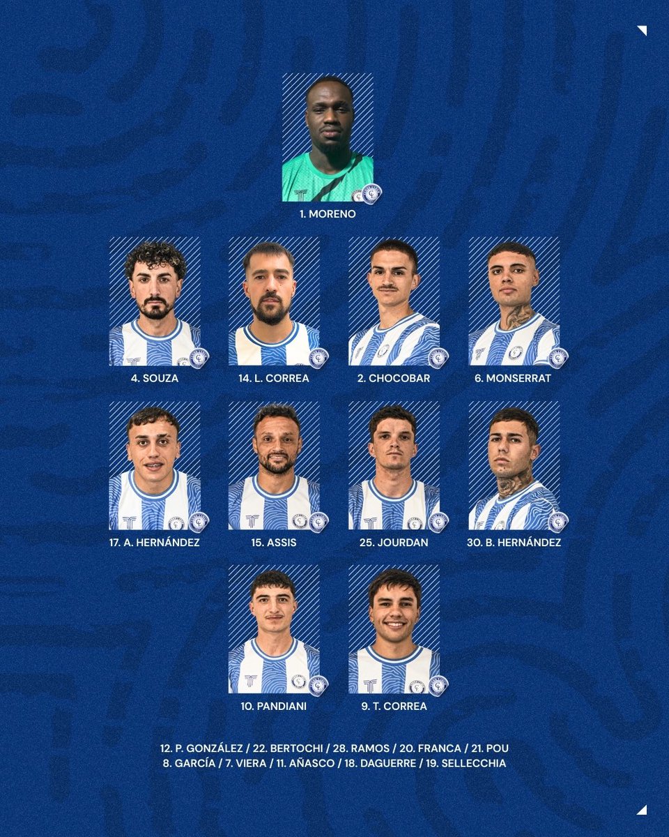 🏆 <a href="/LigaAUFUruguaya/">Liga AUF</a>

👉🏼 Así sale Cerro Largo frente a @MWFC_Oficial en el Estadio Ubilla.

¡Dale arachán daleee!

#UnClubDePrimera🏹