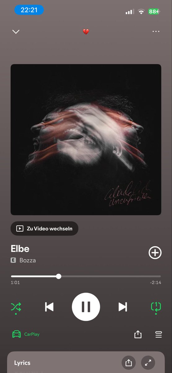 seit über 3 jahren begleitet mich dieser song… und seit über 3 jahren muss ich direkt weinen, wenn ich diesen song höre…💔💭