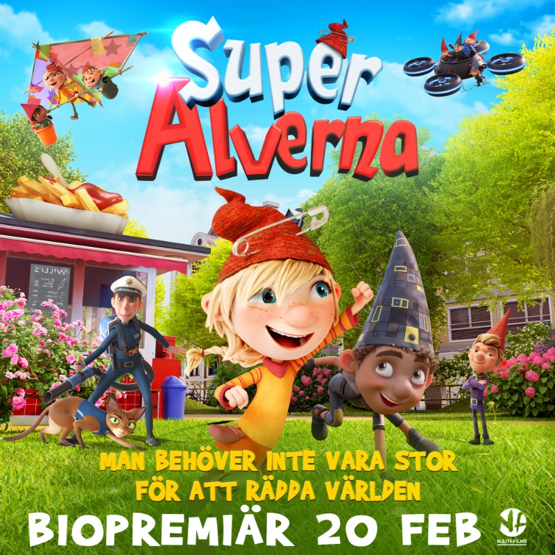 SUPERALVERNA - på bio 20 februari

Hög stämning, action och färgsprakande äventyr med Elfie och de andra charmiga SUPERALVERNA!

SUPERALVERNA är en spännande berättelse om vänskap och sammanhållning som visar att man inte behöver vara stor för att rädda världen!

SE DEN PÅ BIO!