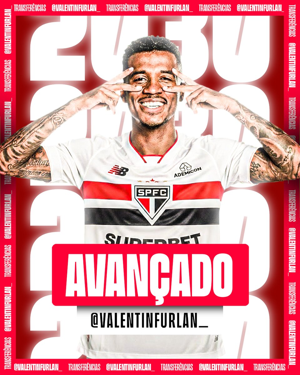 valentinfurlan_'s tweet photo. 🚨🚨 Conversas pela renovação de São Paulo e Marcos Antônio estão bem avançadas.

Até dezembro de 2030, com boa valorização salarial e multa rescisória ACIMA da casa dos R$ 600 mi.

Ainda não é um #TáFechado — mas é 'questão de tempo', ouvi. Atleta feliz com o projeto. @UOL

⏳🔓 https://t.co/cHo7mfB0lK