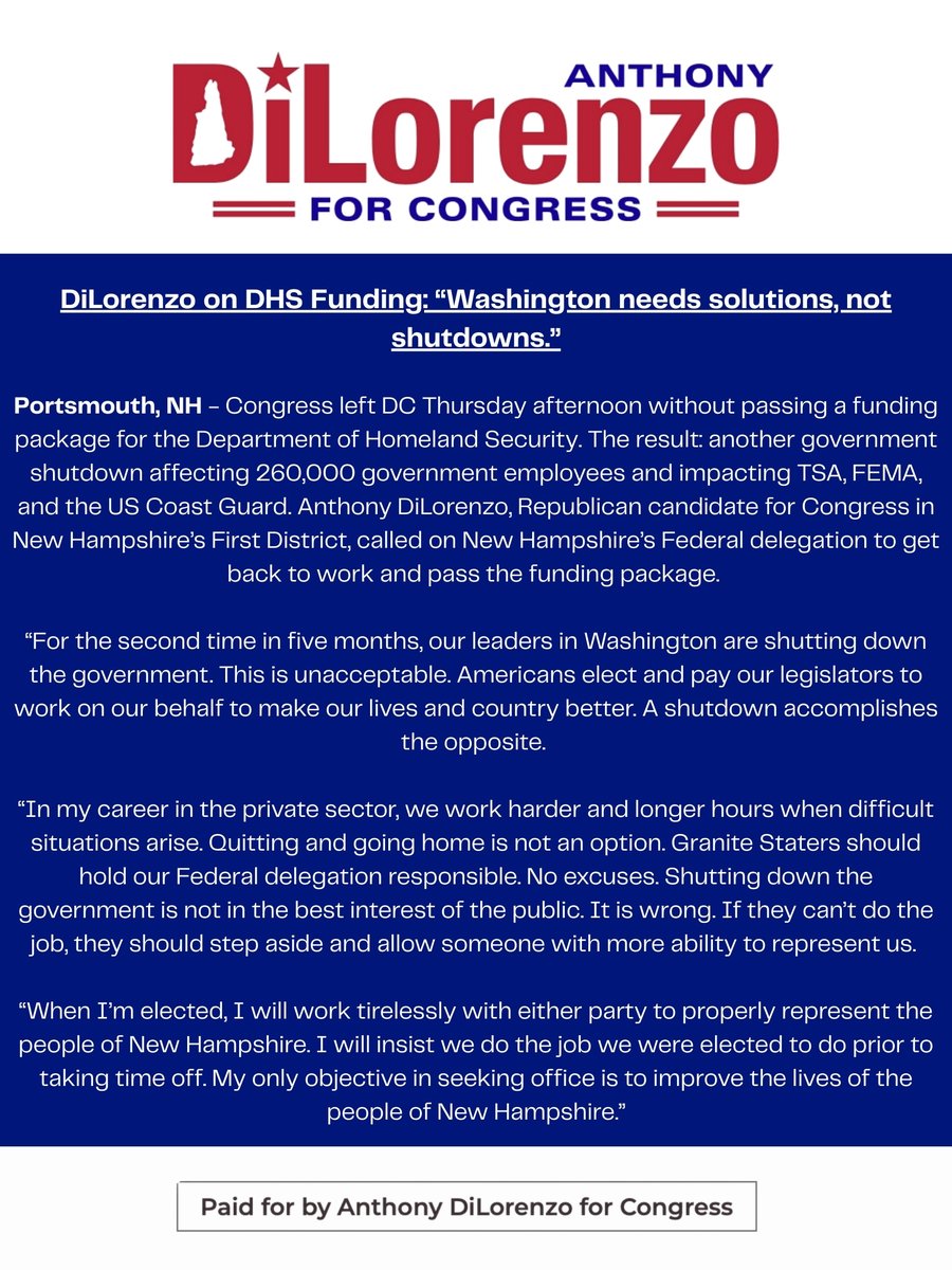 It is time for Granite Staters to hold our federal delegation responsible.