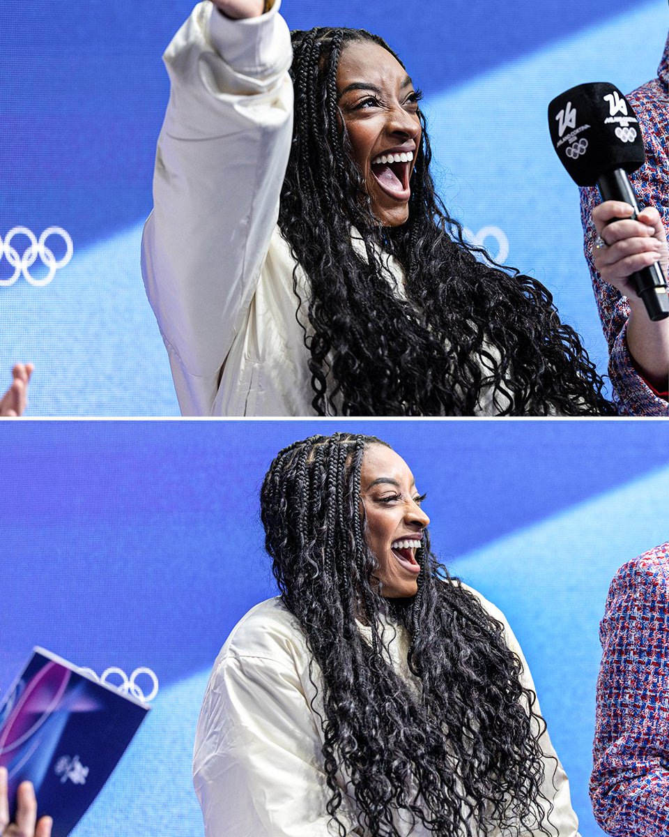 YahooSports's tweet image. Olympic gymnastics legend Simone Biles is here at the #WinterOlympics supporting the men's single skating program 🤩🐐