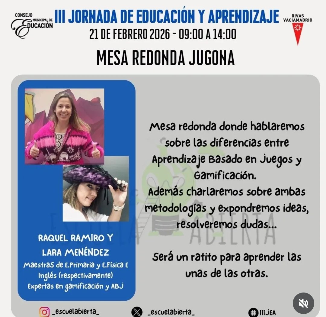 RaquelRamiro8's tweet photo. En una semana, estamos en @_escuelabierta_ creando momentos inolvidables con @O_LaRa_O #claustrovirtual https://t.co/LIgHxigF0n