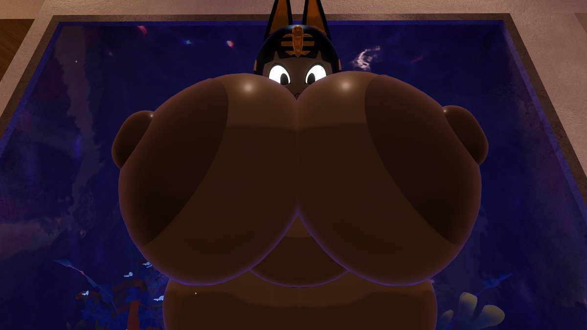 Hey hey! You should toootally, like, take me in, give me LOTS of attention and take care of ALL my needs &amp; i'll Meow &amp; Jiggle my fat bubble-butt on your face all day.🍑
I guess I could sometimes squish &amp; bounce my heavy tits for you too i guesss~🍈