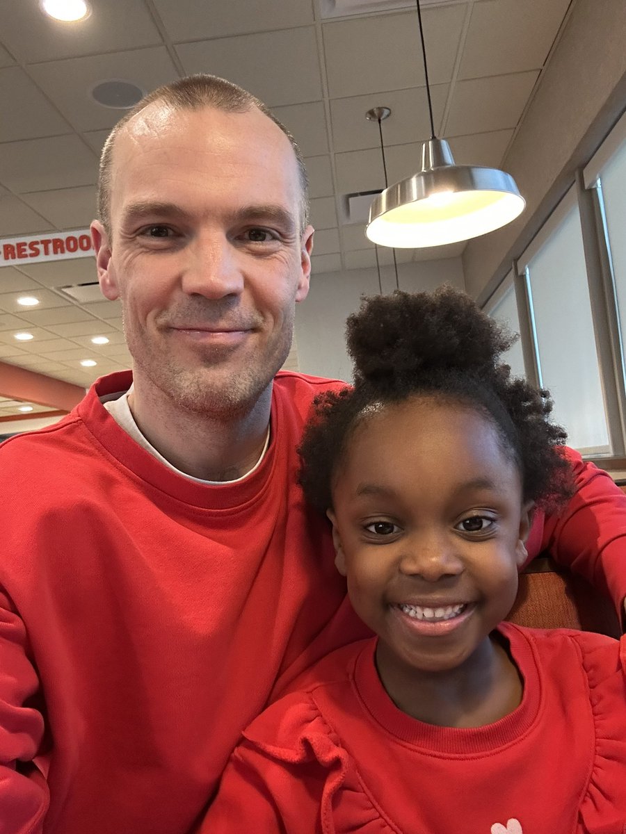 MSenkoski's tweet photo. Daddy Daughter Valentines Date 💝… doesn’t get any better than this 😊 @EatnPark #ValentinesDay2026 https://t.co/S7OMDNIYaF