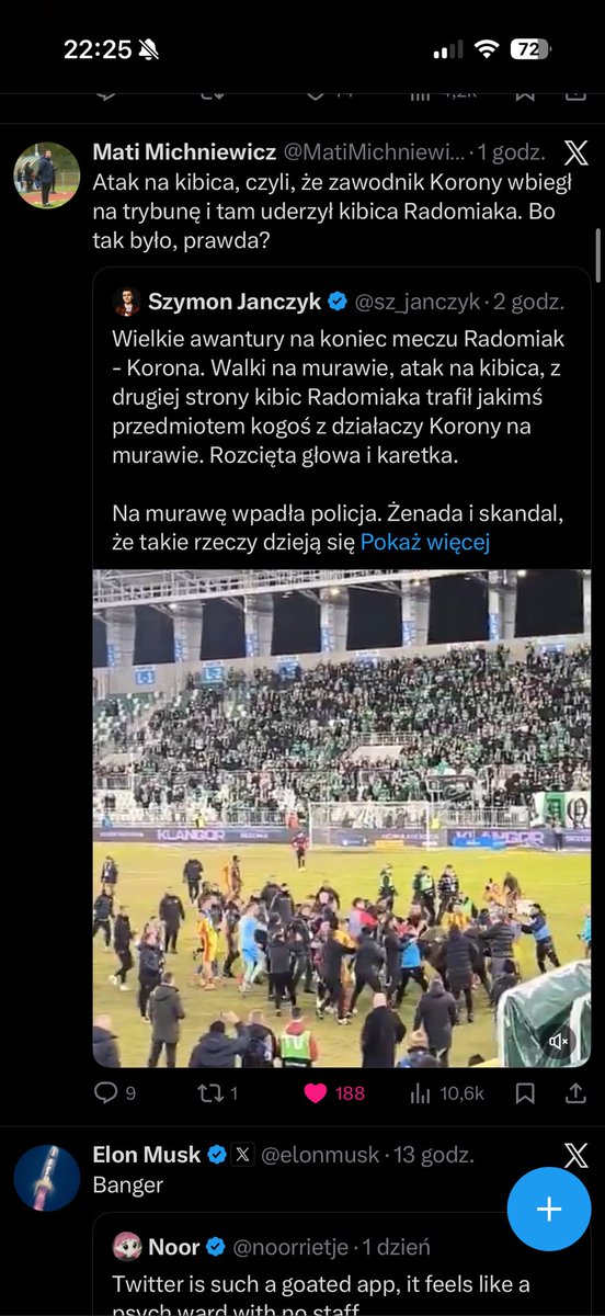 MKeczkowski's tweet photo. @MatiMichniewicz Ojoj, tweet usunięty 🤡 https://t.co/V6VaClWJG1