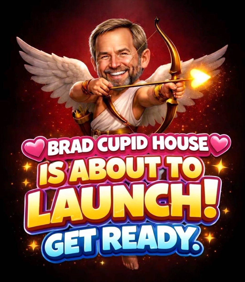 bradcupidhouse's tweet image. The arrow is locked.
The launch is near.
Brad Cupid House is about to drop — are you ready? 💘🚀

#BradCupidHouse #LaunchSoon #GetReady #ComingSoon #NewDrop