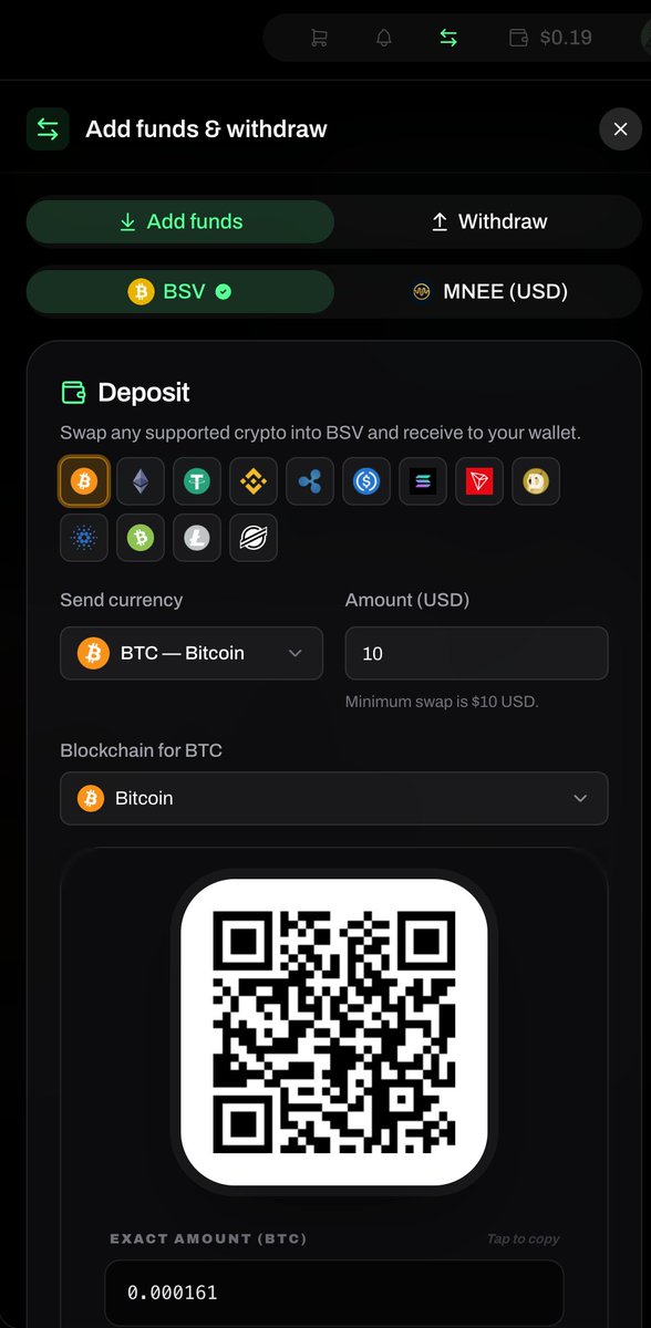 The ultimate BTC -> BSV funnel just dropped on handcash.io