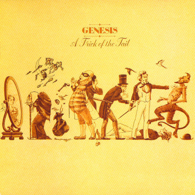 ThatEricAlper's tweet image. 50 years ago today, Genesis proved they could thrive without Peter Gabriel, releasing A Trick of the Tail with Phil Collins on vocals. Fans and critics embraced it, thanks to epic tracks like "Dance on a Volcano" and "Entangled."