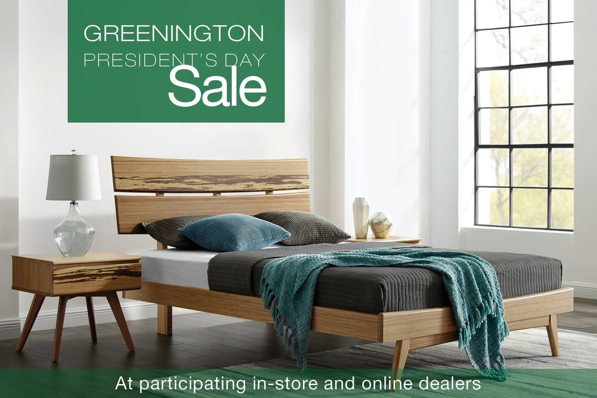 President’s Day Sale begins today, experience sustainable luxury at holiday savings.
Explore modern, refined bamboo furniture—expertly crafted, responsibly sourced and designed to elevate modern living.

#livegreenington #sustainablefurniture #style #PresidentsDay #ecoLuxury