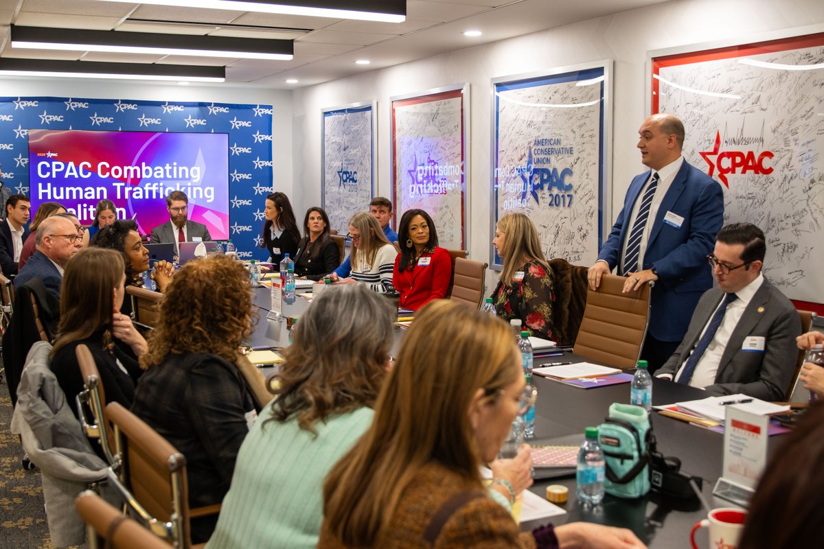 CPAC Center for Combating Human Trafficking tweet media