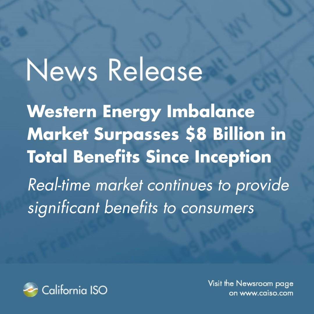 California ISO tweet media