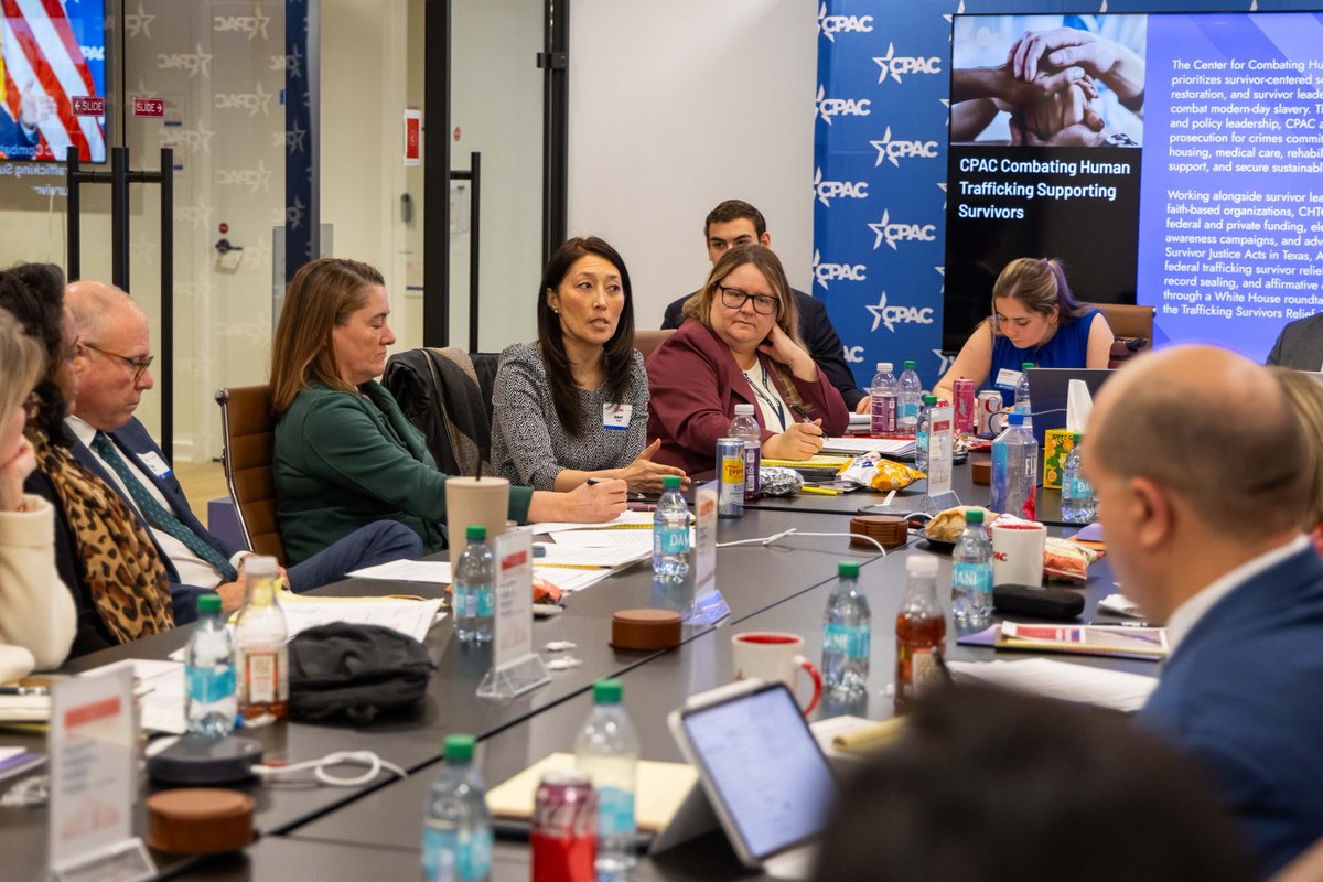 CPAC Center for Combating Human Trafficking tweet media