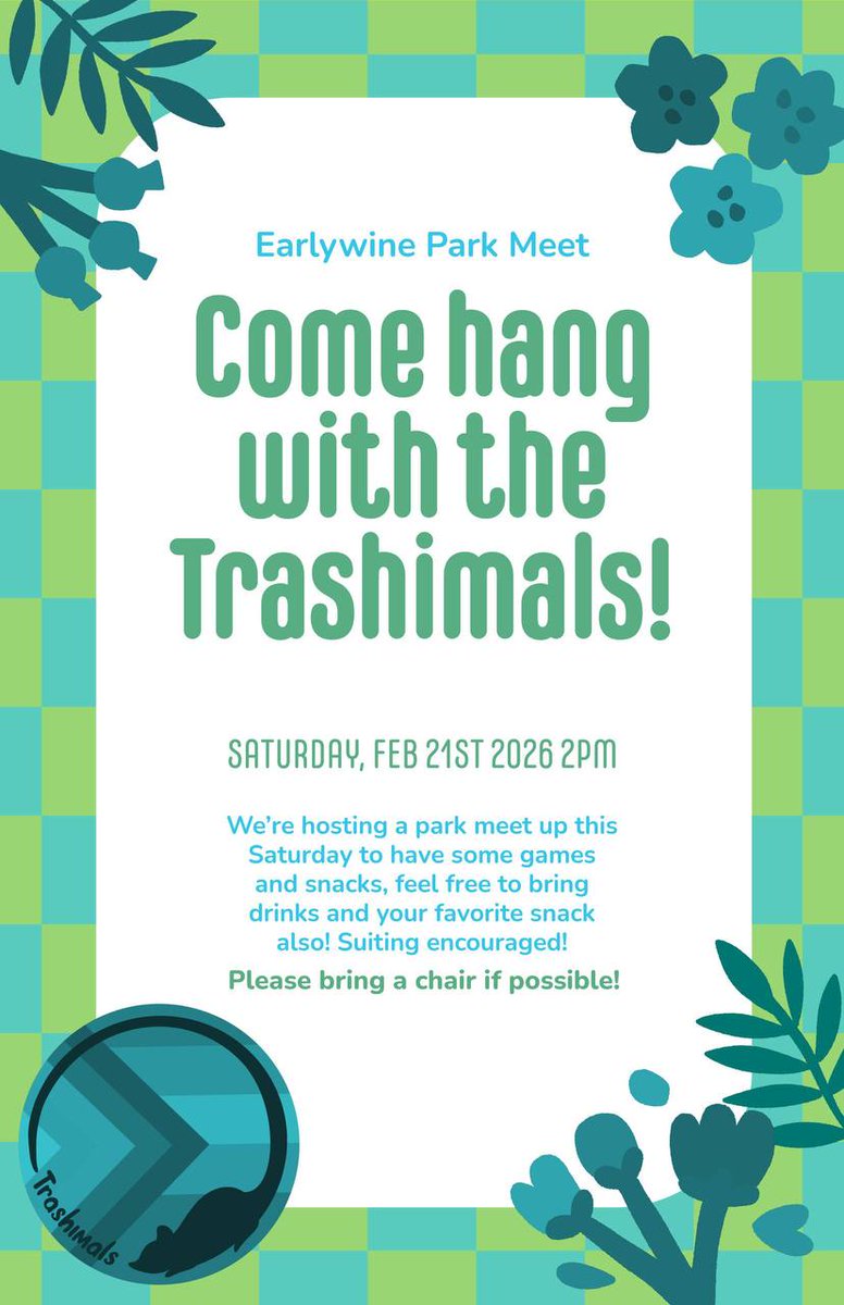 Hey awesome opossums!
Ready for a park meet? Come join us for some fun in the sun and a chill time after the con craziness at Earlywine park Saturday Feb 21st at Earlywine Park @ 2pm!

It’s a Bring Your Own Snack, but we will provide water bottles!

Addy: 3033 SW 119th St, OKC OK