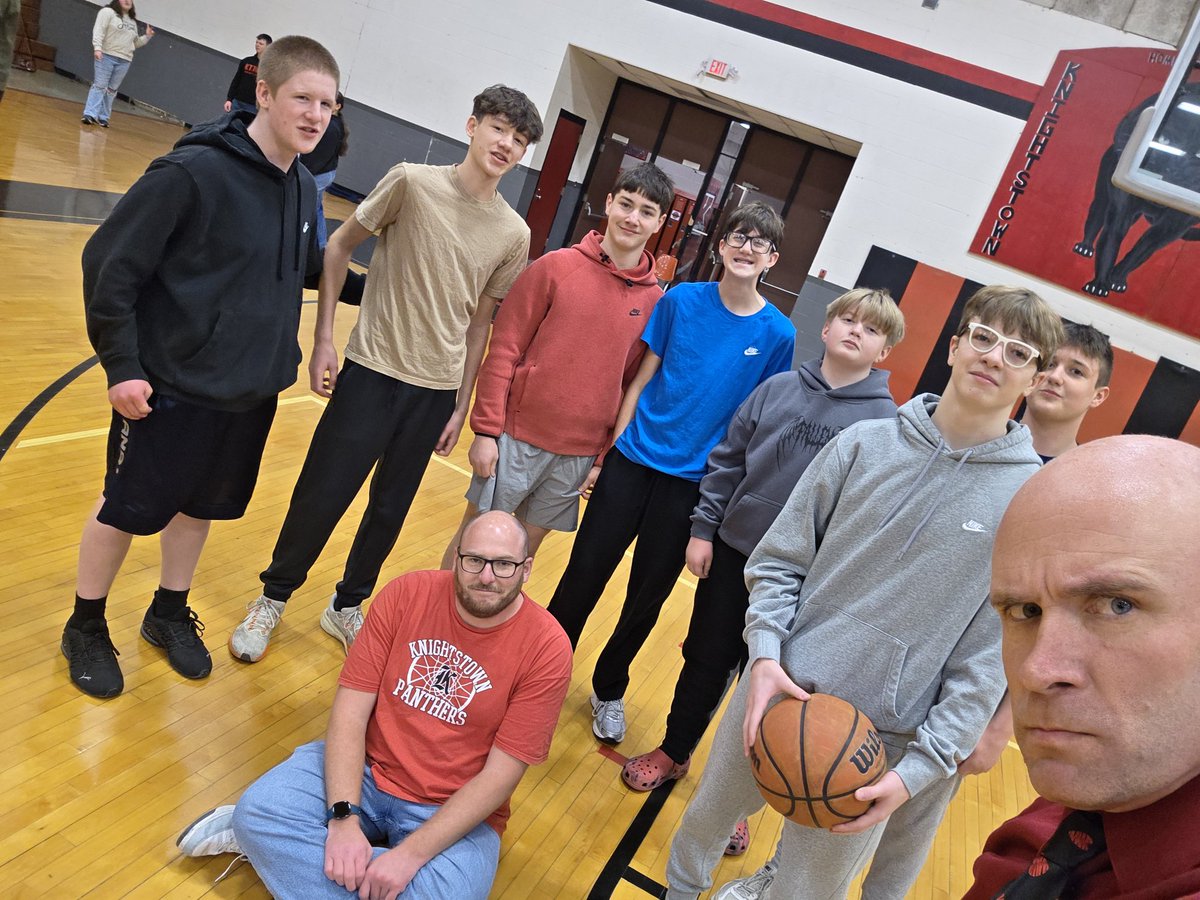 Remember that time when a group of 8th graders beat school employees so bad that one of them hit the ground? I do! 🏀🐾
