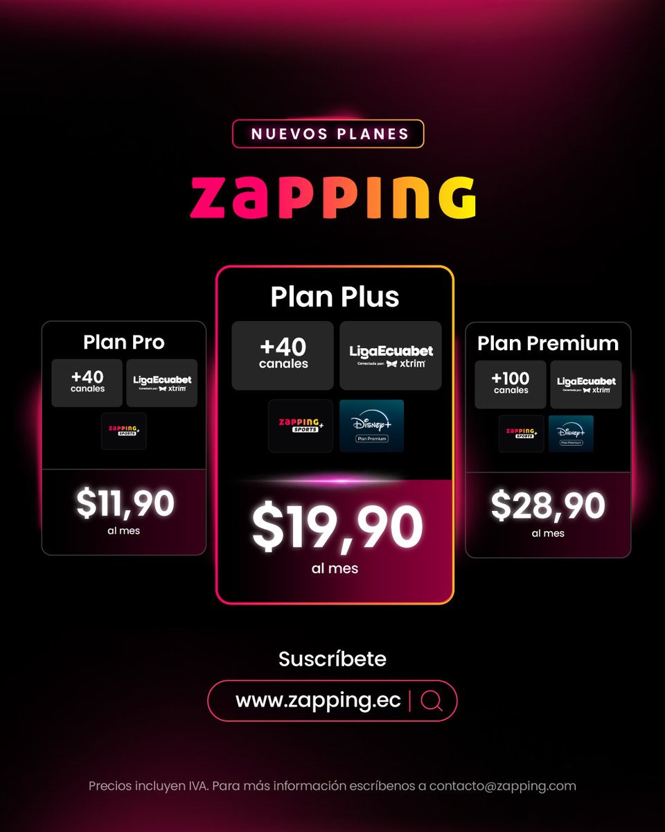 Zapping Ecuador tweet media