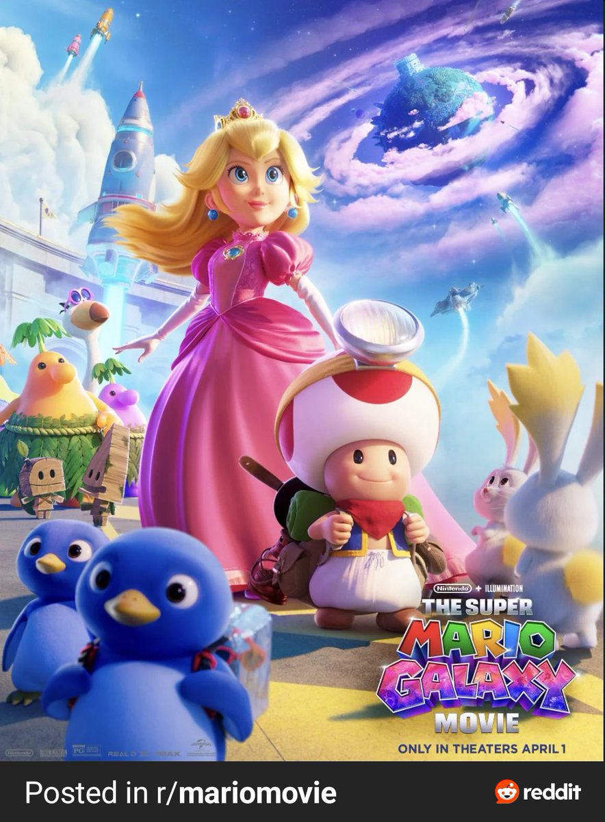 ¡¡¡¡ALM CONFIRMARON A LOS TRONQUITOS!!!!!!
De todas las "razas" posibles de Mario que van a estar en la película, no puedo crear que van a poner a una que solamente salió en Mario Galaxy 2, y de ahi en dos o tres spin offs.
Esta pelicula va a ser una locura