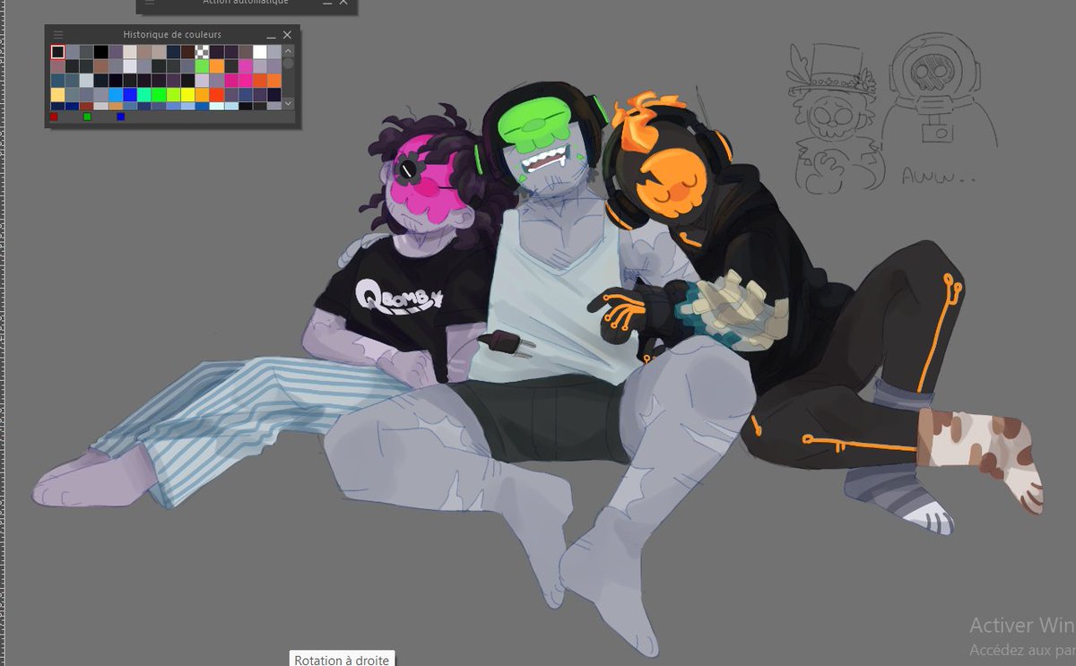 tonight i offer you these loosers, tomorrow ,who knows.. #thelivingtombstone