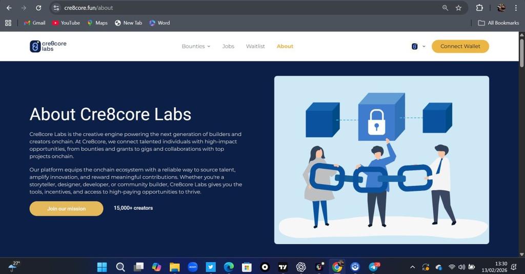 If you want to join the $200 CRE8TOR'S BOUNTY that is currently live in <a href="/Cre8core_Labs/">Cre8core</a> 

Here is where you can get a briefing about Cre8core.
Go to the " about " page on the website.

Goodluck