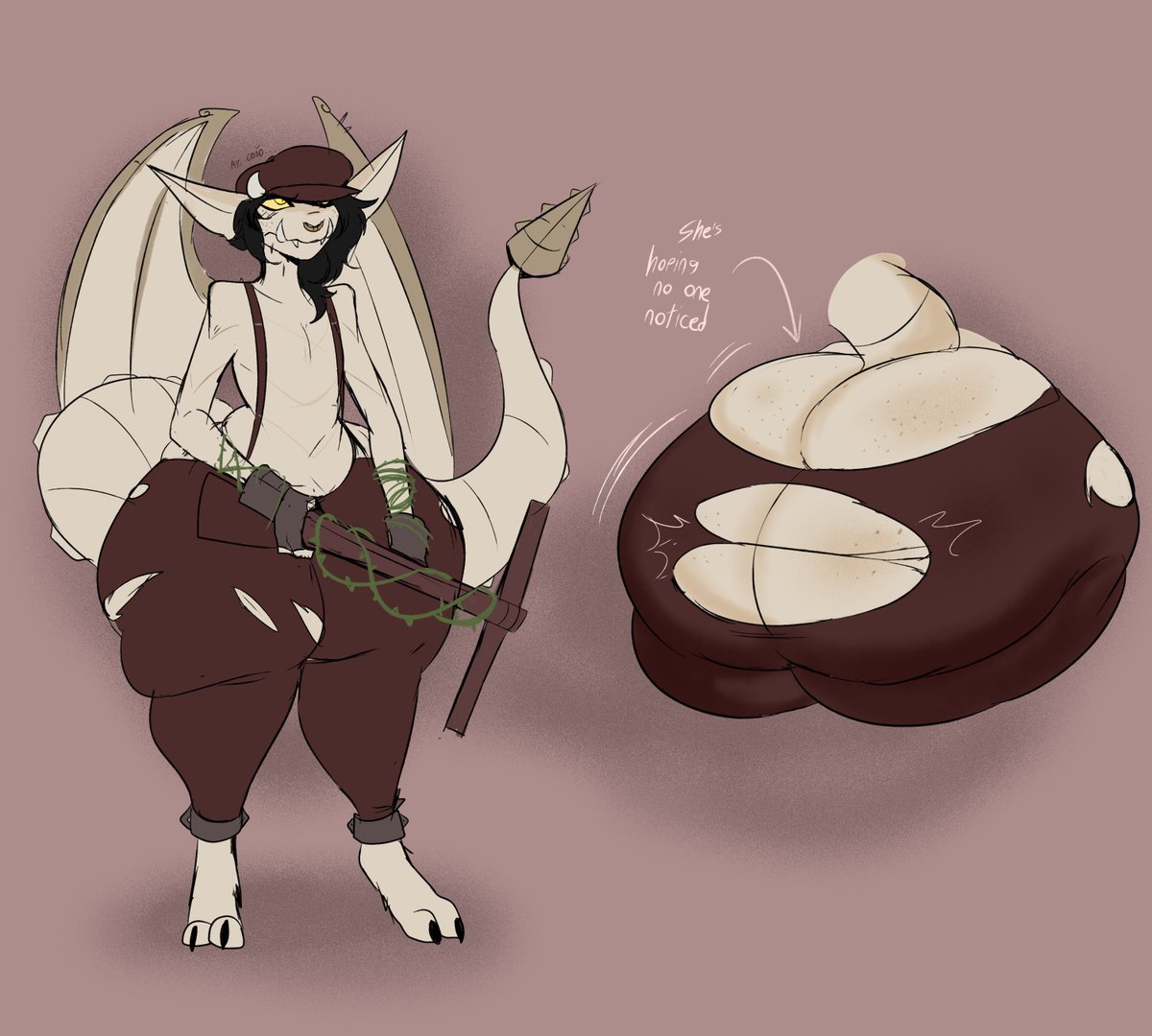 Pre-comm warmup  

Quick gargoyle ass just so i can get used to drawing her later