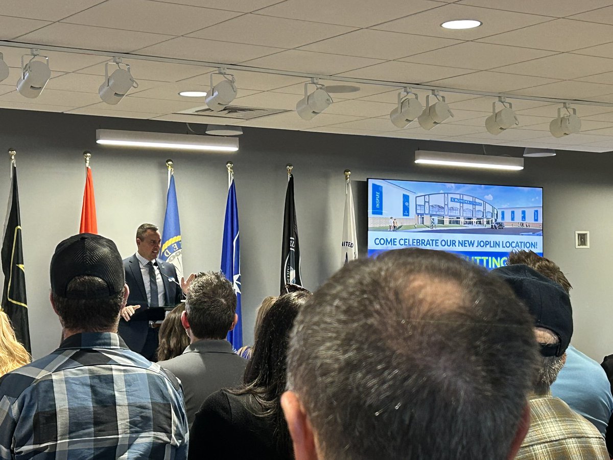 Congratulations to Crowder College on the opening of their Advanced Training and Workforce Center in Joplin. This is a great opportunity for Newton County and our region!