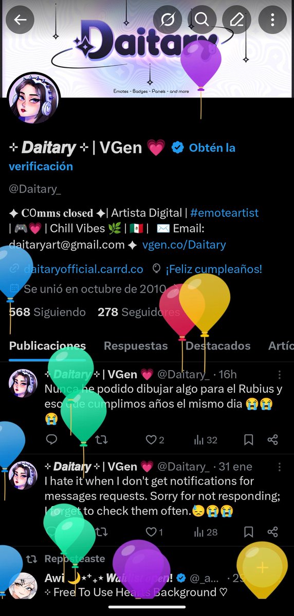 Another year, more balloons ✨💜💘
