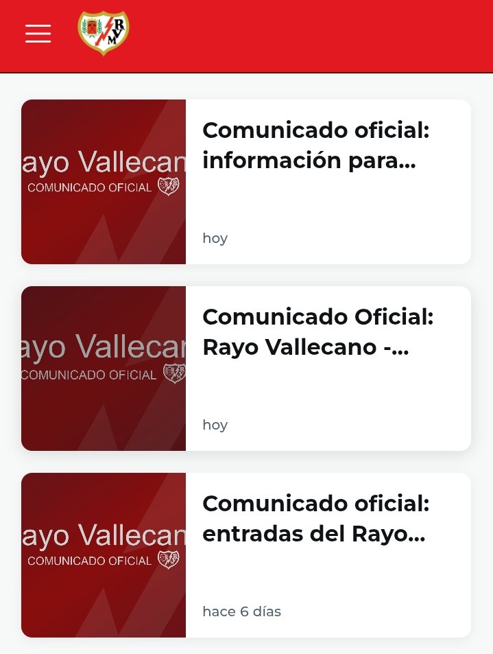 Esta es ahora mismo la web del <a href="/RayoVallecano/">Rayo Vallecano</a>. #VERGÜENZA