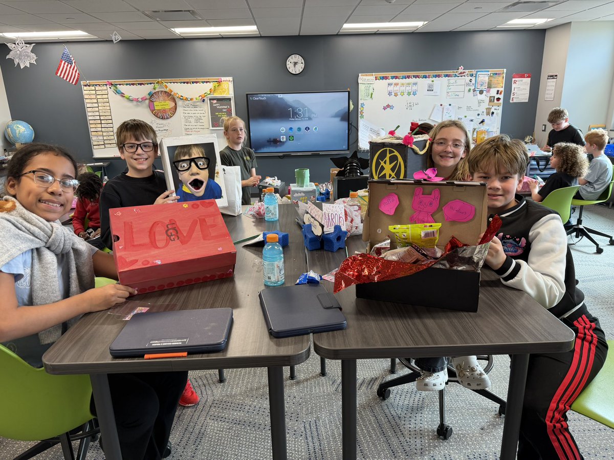 Happy Valentine’s Day!! #dcwest #5thgrade