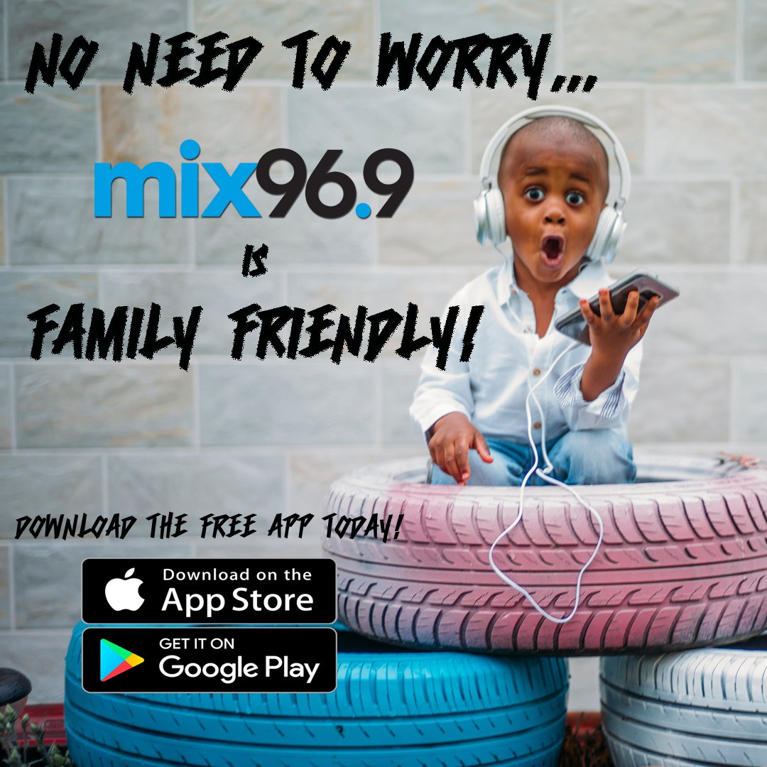 Kids got your phone? No worries, with the <a href="/Mix969HSV/">Mix 96.9</a> app - free to download in your play store!