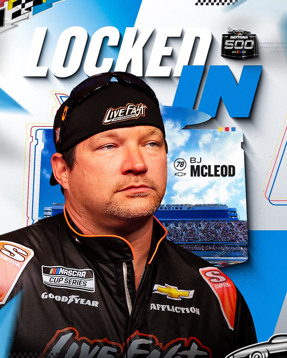 I just talked to <a href="/bjmcleod78/">BJ McLeod</a> He said he has a A class motor and a good car. I think he’s going to add some excitement to the racing especially while most are saving fuel. Dude is a incredible racer that hasn’t had the budget to show it in <a href="/NASCAR/">NASCAR</a>