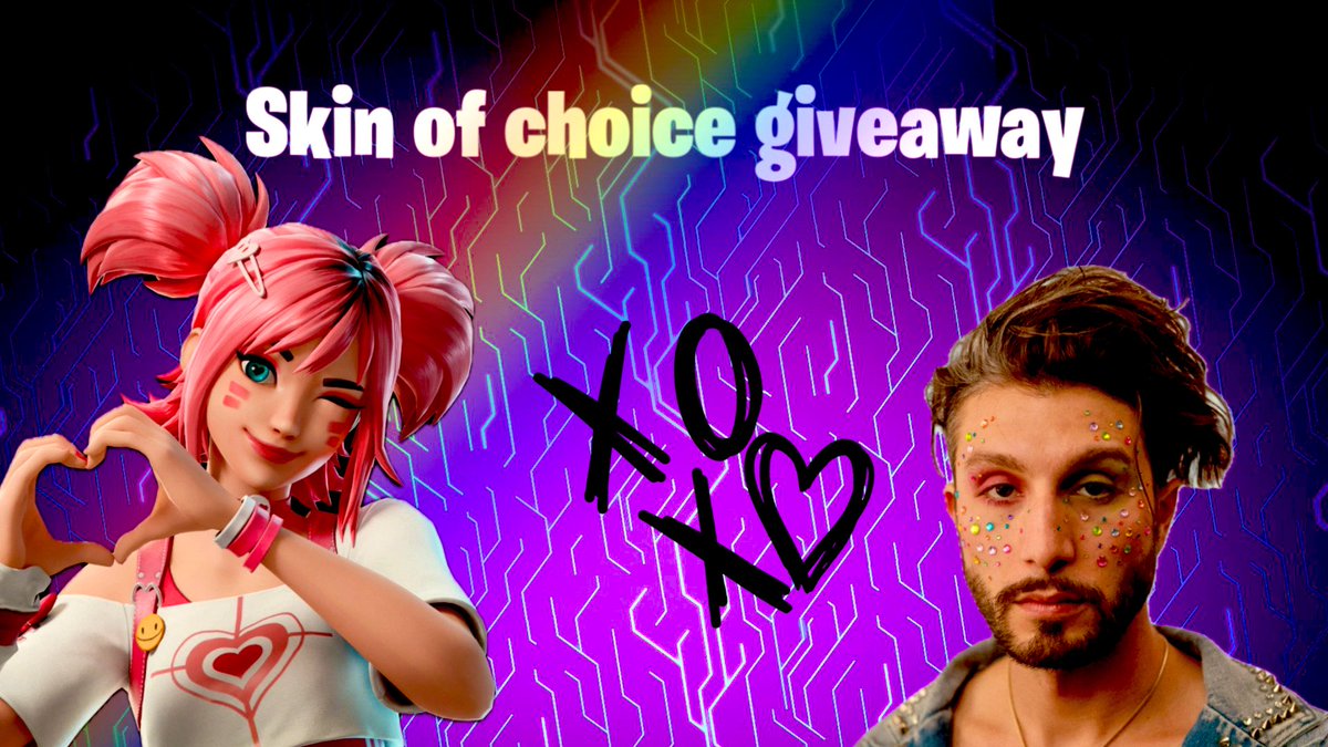 Skin of choice giveaway ~ 

To enter:

✨ Follow me (<a href="/maokinneyx/">M a o K i n n e y x |🦊| MC3</a>) and <a href="/bbnomula/">bbno$ 👶🚫💰</a> 

💕 Like &amp; Retweet 

⏰ Ends in 24 hours 

🍀 Good luck! ~ 

( 🙈 he is so so close go that 1 000 000🫶🏻 )