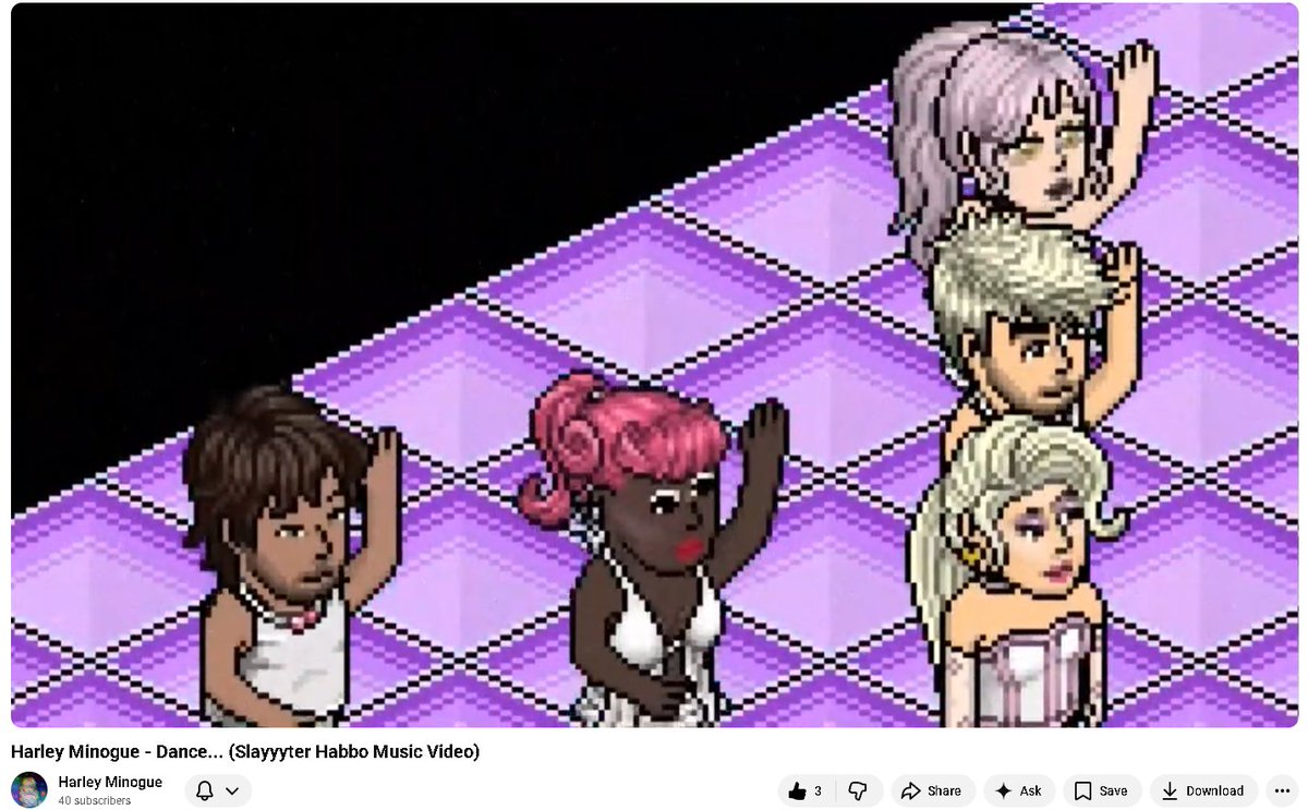 <a href="/habharley/">harley minogue</a> <a href="/MeuHabblet/">Habblet</a> <a href="/habcover/">Cover Community</a> Yall.. The bridge visual is everything! She GIVING IT!!