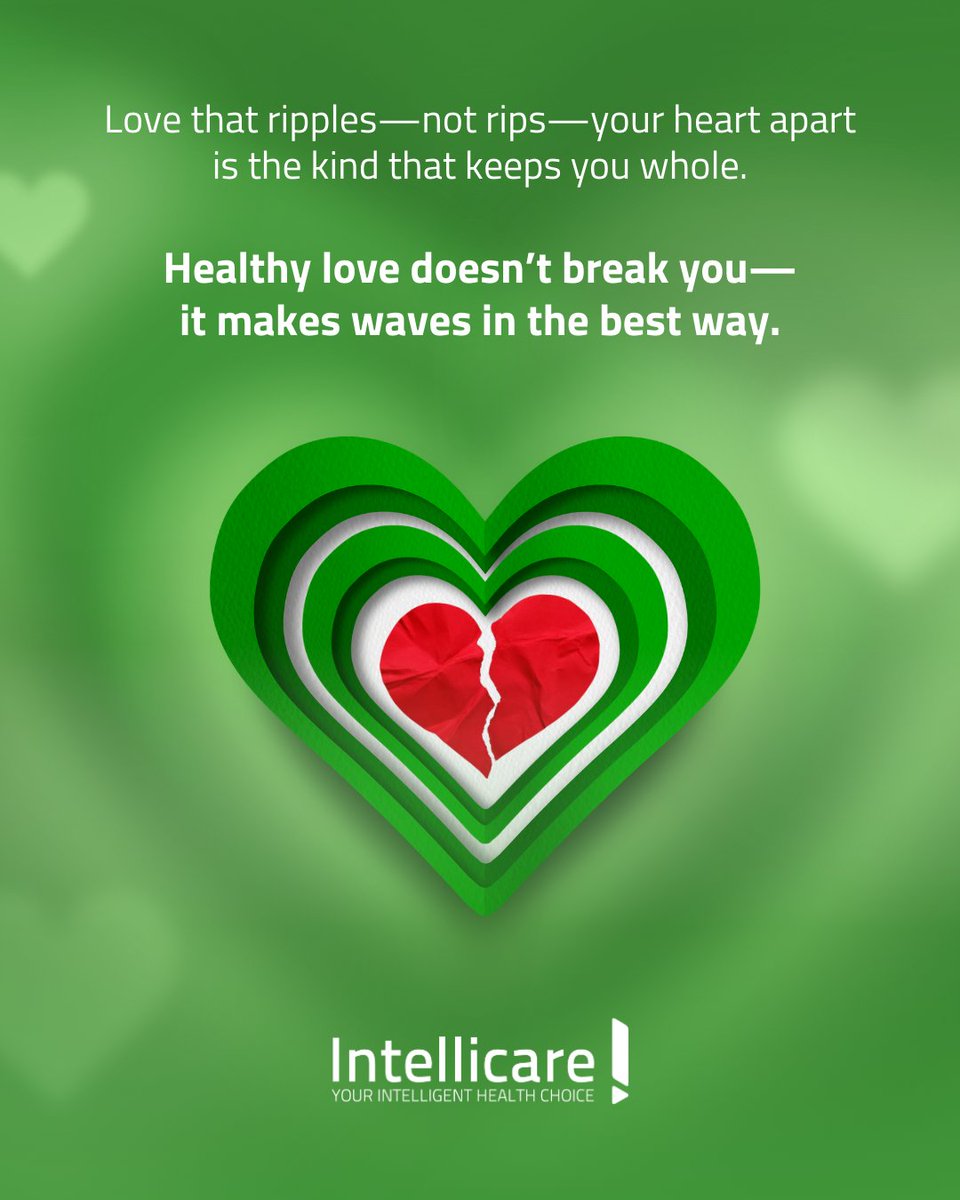 Intellicare's tweet photo. Your heart deserves a strong, steady, and consistent kind of love. The ripple-toward-forever kind, not the surprise-plot-twist kind.

#Intellicare #IntellicareAt30 #LeadingTheRippleOfCare https://t.co/B6DZKvXhq6